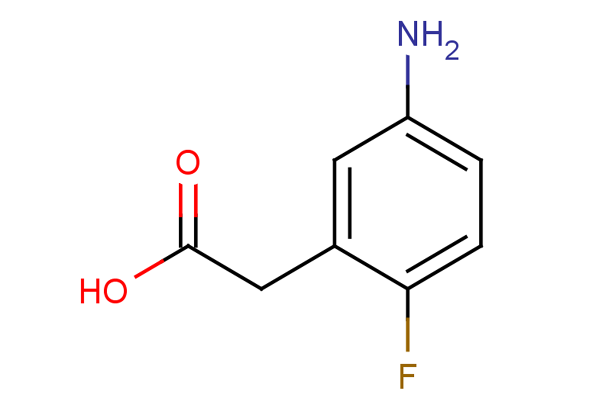 2-(5-amino-2-fluorophenyl)acetic acid