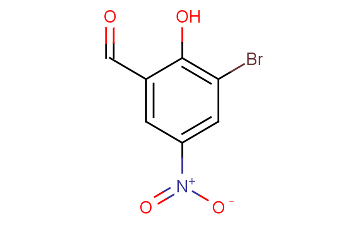 3-bromo-2-hydroxy-5-nitrobenzaldehyde