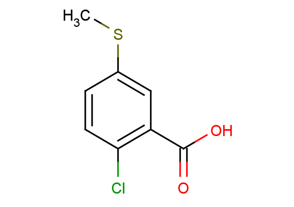 2-chloro-5-(methylsulfanyl)benzoic acid