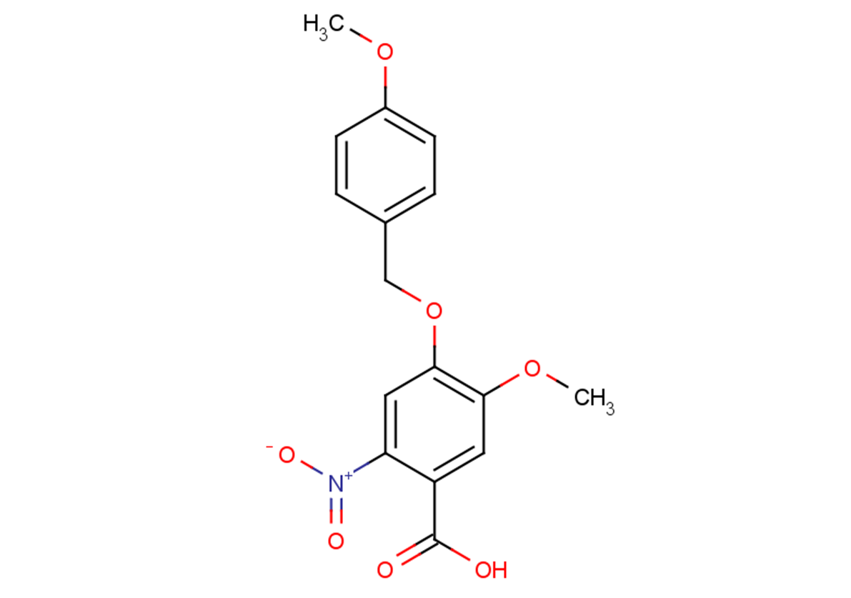 5-methoxy-4-[(4-methoxyphenyl)methoxy]-2-nitrobenzoic acid