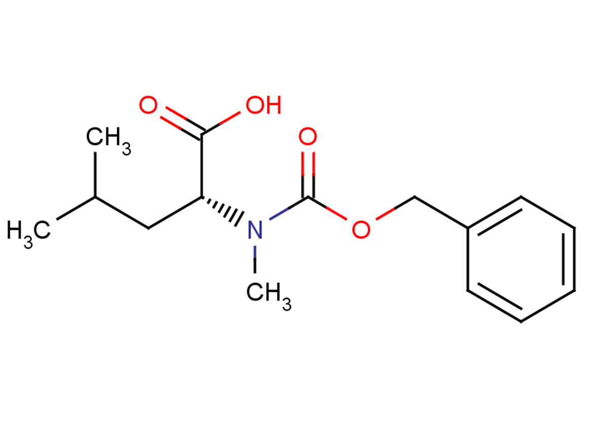 (2R)-2-{[(benzyloxy)carbonyl](methyl)amino}-4-methylpentanoic acid