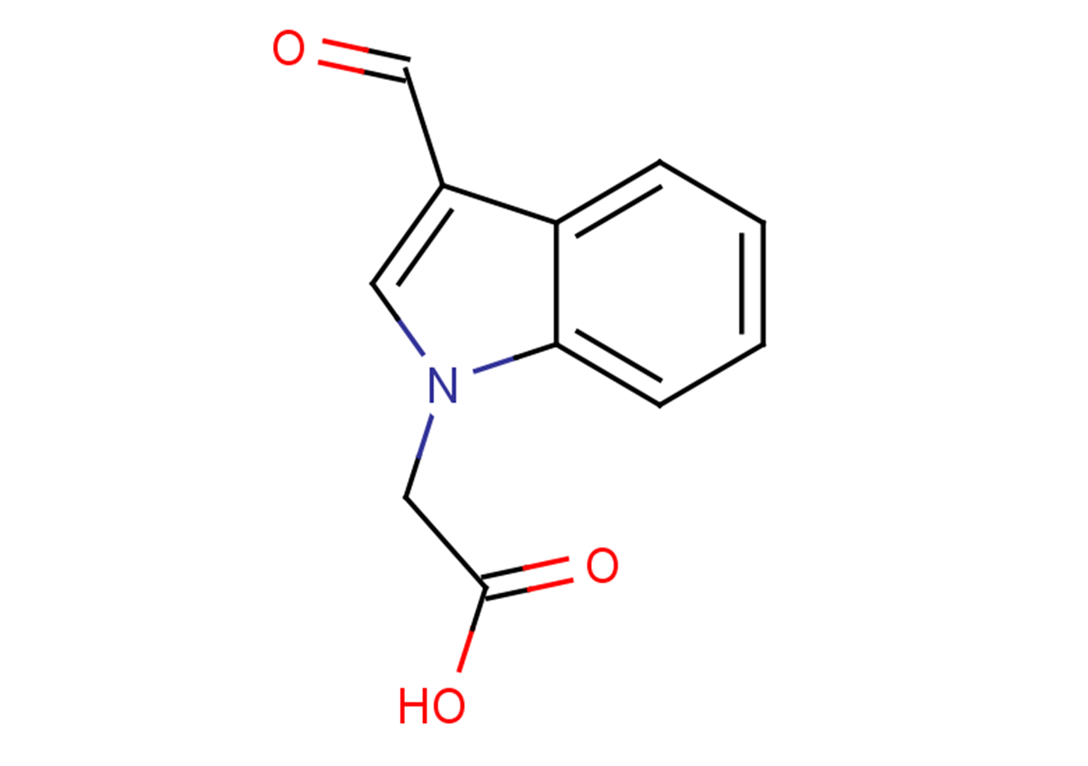 2-(3-formyl-1H-indol-1-yl)acetic acid