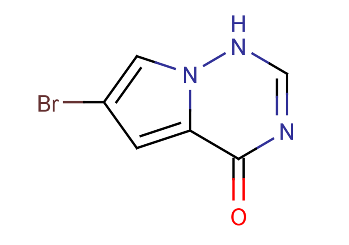 6-bromo-1H,4H-pyrrolo[2,1-f][1,2,4]triazin-4-one