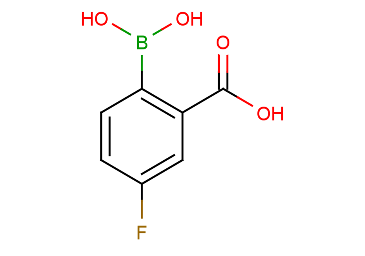 2-(dihydroxyboranyl)-5-fluorobenzoic acid