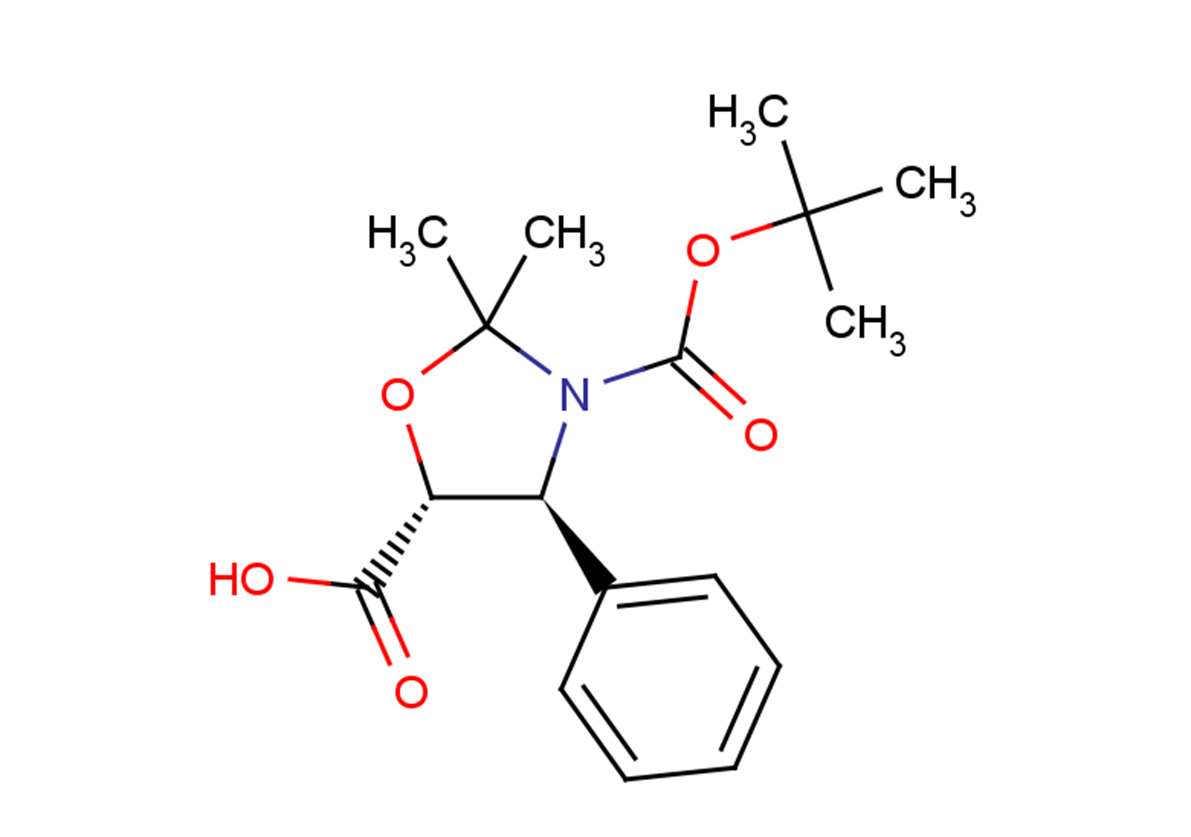 (4S,5R)-3-[(tert-butoxy)carbonyl]-2,2-dimethyl-4-phenyl-1,3-oxazolidine-5-carboxylic acid