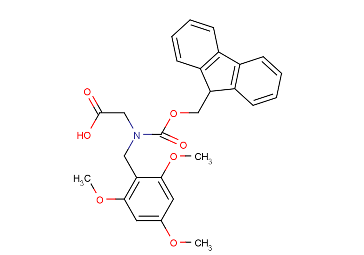 2-{[(9H-fluoren-9-ylmethoxy)carbonyl][(2,4,6-trimethoxyphenyl)methyl]amino}acetic acid