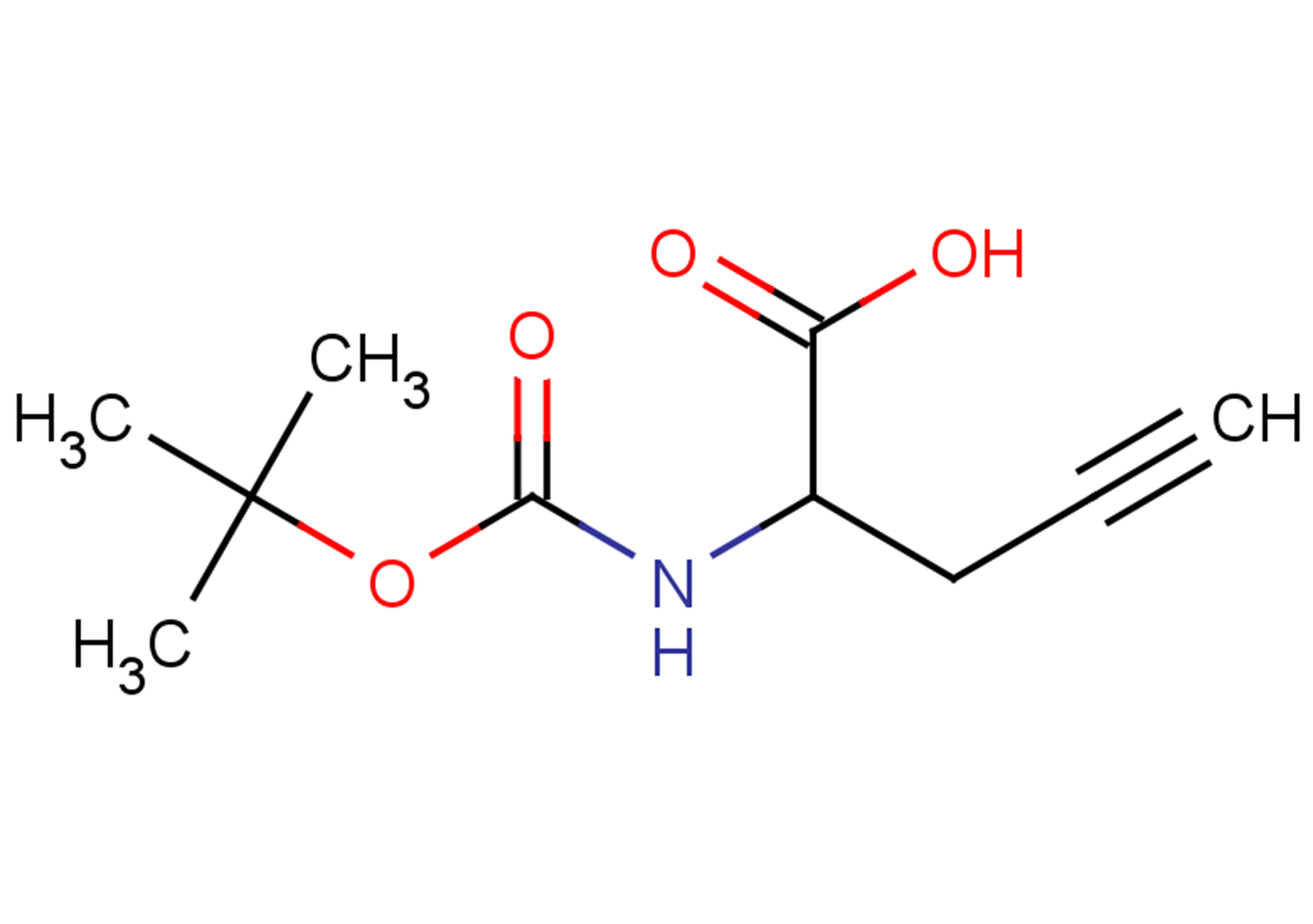 2-{[(tert-butoxy)carbonyl]amino}pent-4-ynoic acid