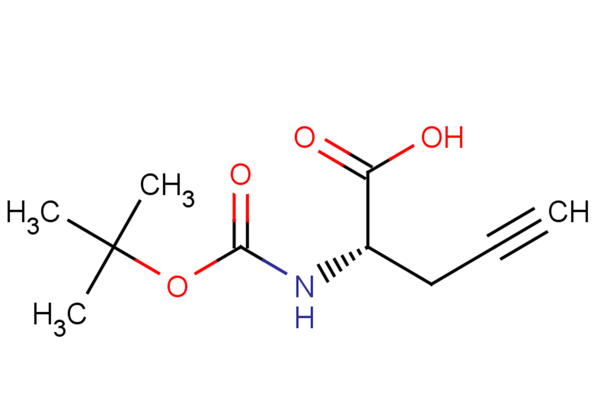 (2S)-2-{[(tert-butoxy)carbonyl]amino}pent-4-ynoic acid