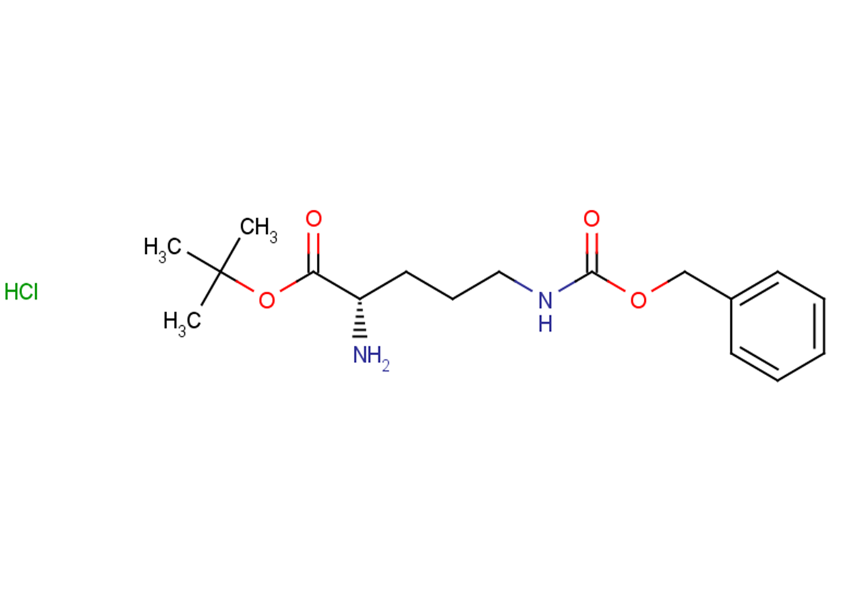 tert-butyl (2S)-2-amino-5-{[(benzyloxy)carbonyl]amino}pentanoate hydrochloride