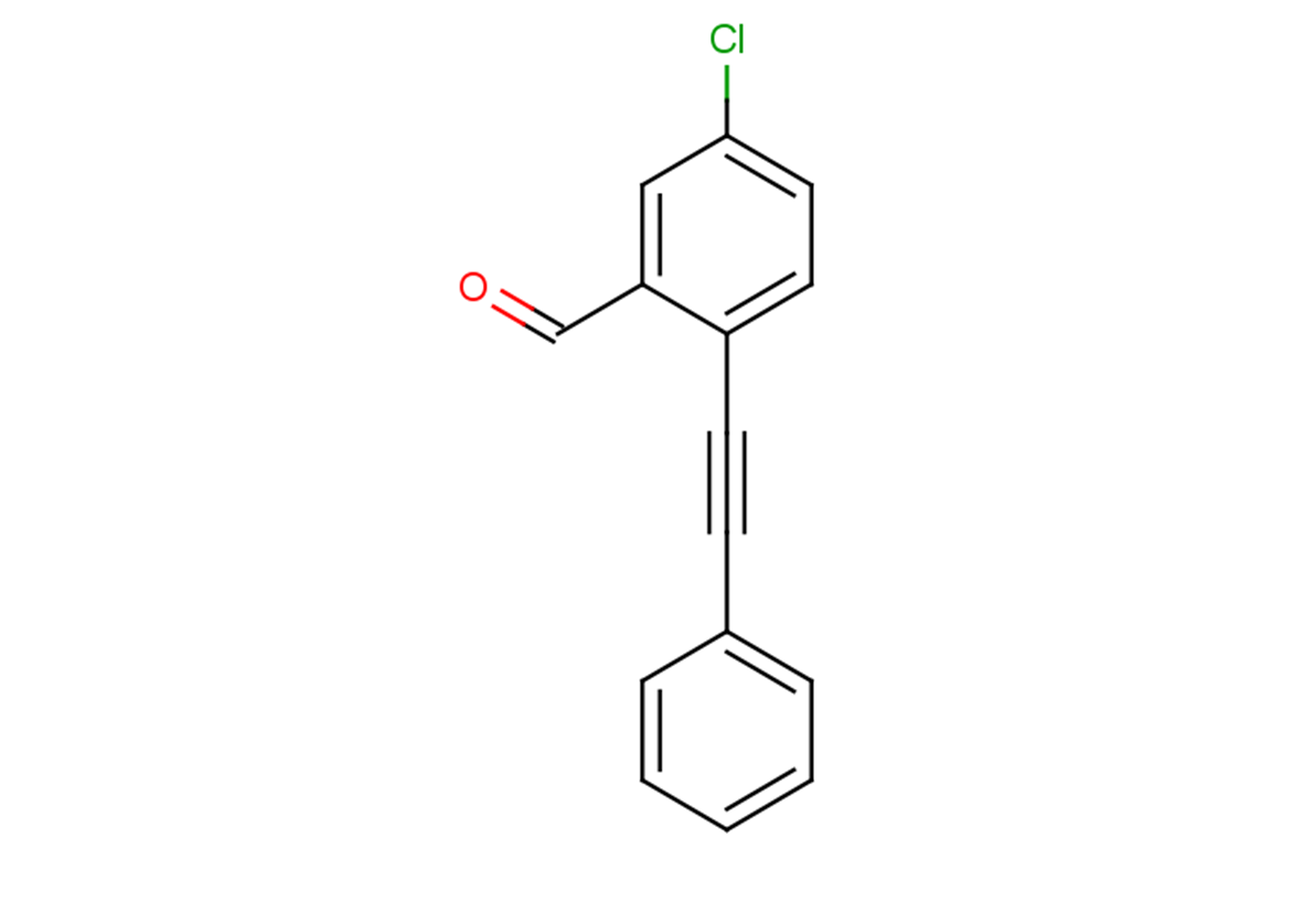 5-chloro-2-(2-phenylethynyl)benzaldehyde