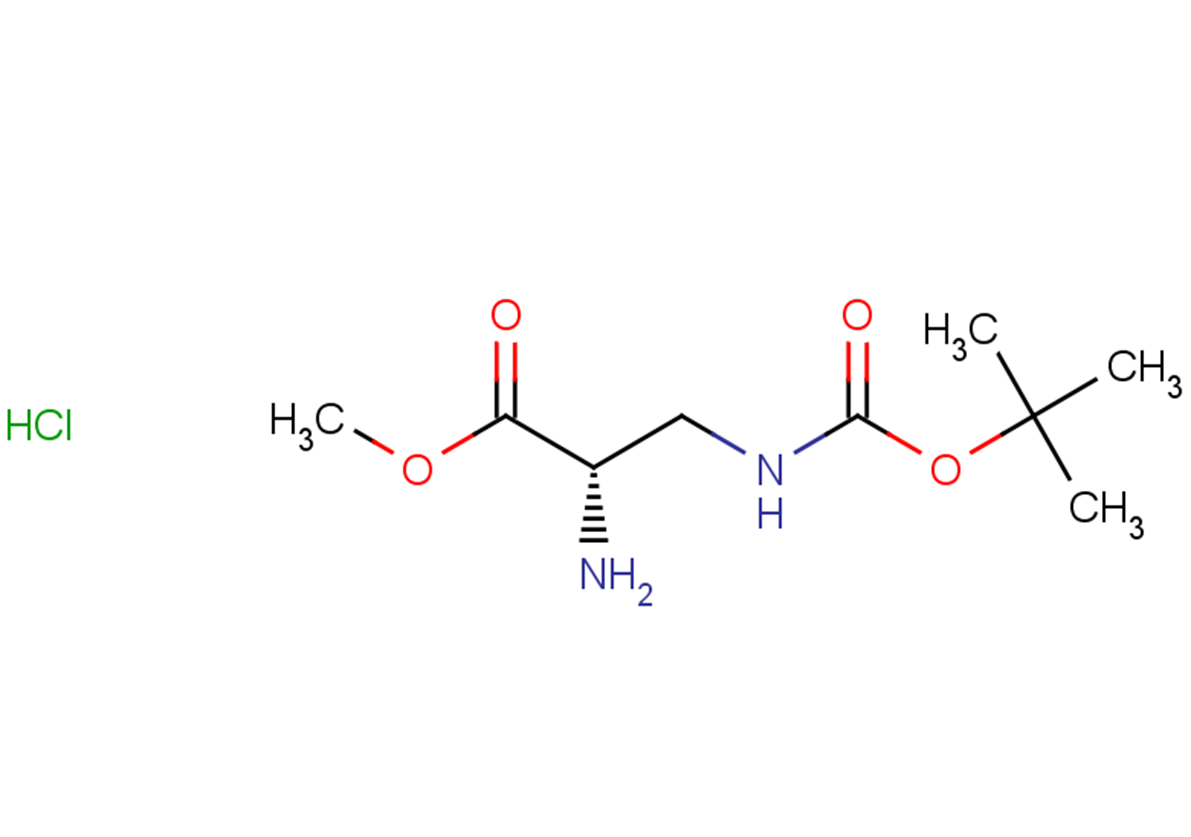 methyl (2S)-2-amino-3-{[(tert-butoxy)carbonyl]amino}propanoate hydrochloride