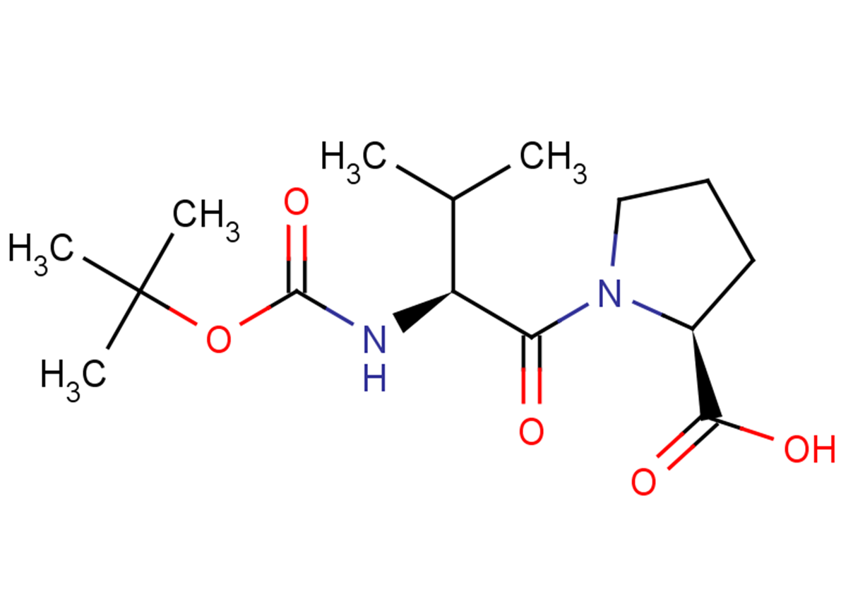(2S)-1-[(2S)-2-{[(tert-butoxy)carbonyl]amino}-3-methylbutanoyl]pyrrolidine-2-carboxylic acid