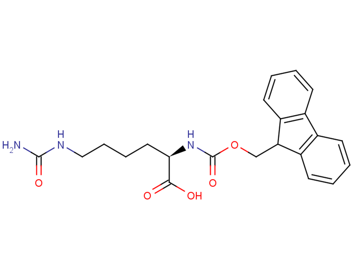(2R)-6-(carbamoylamino)-2-{[(9H-fluoren-9-ylmethoxy)carbonyl]amino}hexanoic acid