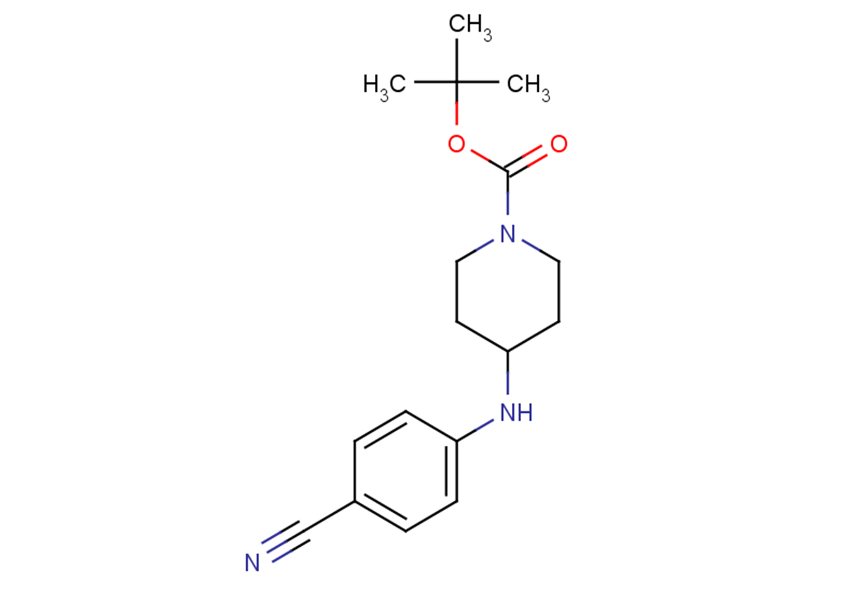 tert-butyl 4-[(4-cyanophenyl)amino]piperidine-1-carboxylate