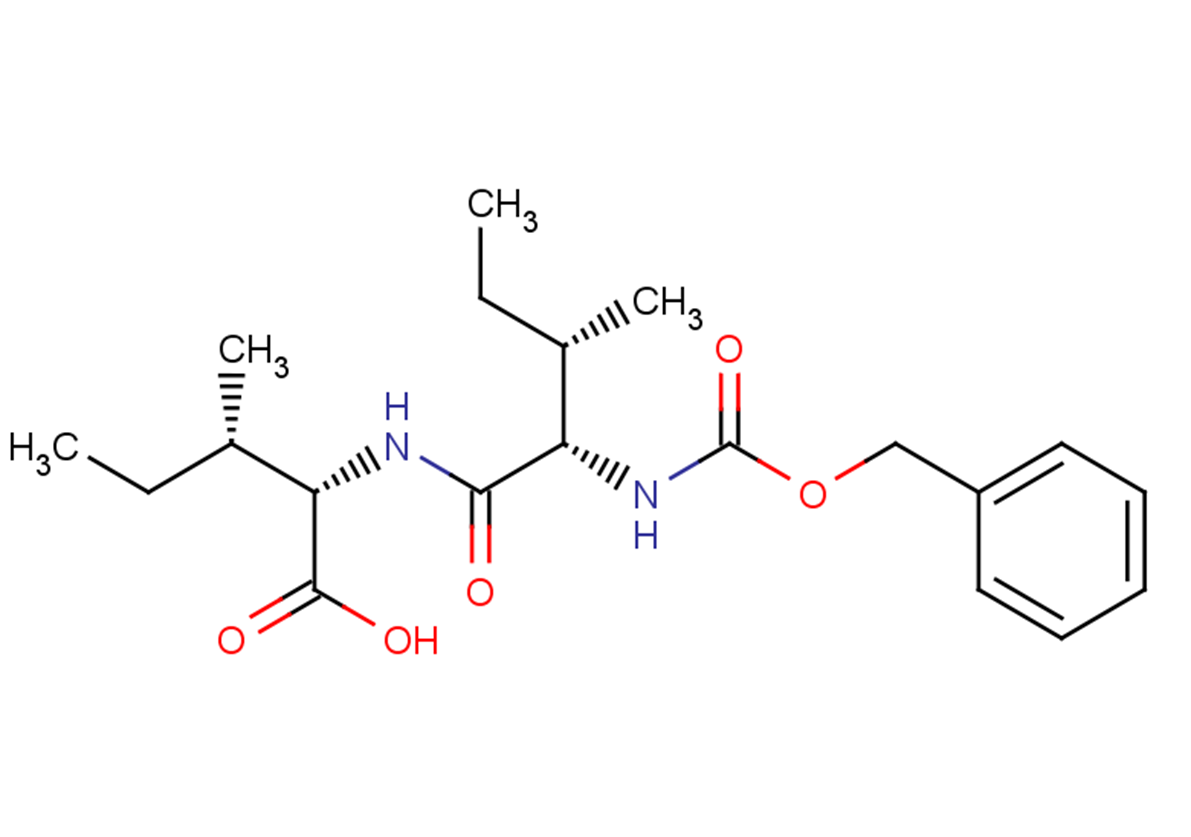 (2S,3S)-2-[(2S,3S)-2-{[(benzyloxy)carbonyl]amino}-3-methylpentanamido]-3-methylpentanoic acid