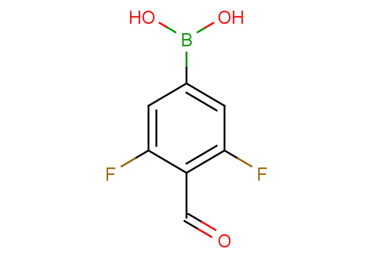 4-(dihydroxyboranyl)-2,6-difluorobenzaldehyde