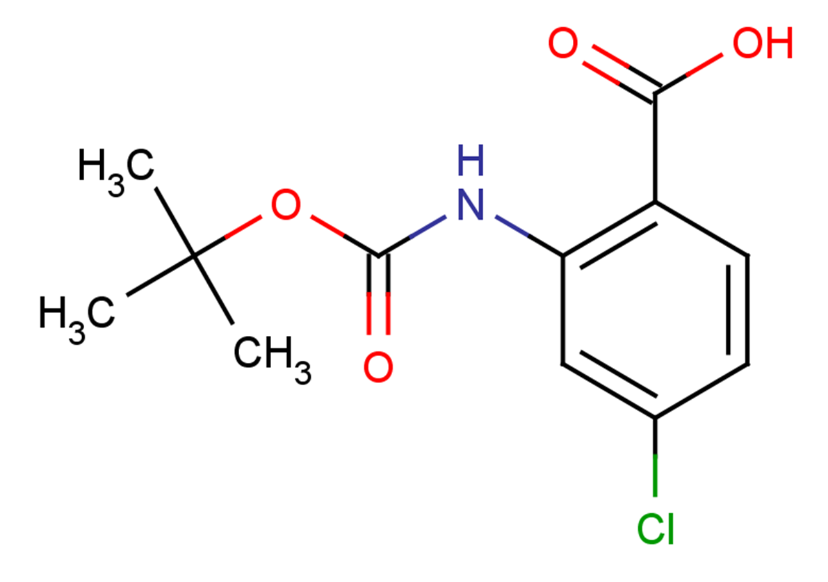 2-{[(tert-butoxy)carbonyl]amino}-4-chlorobenzoic acid