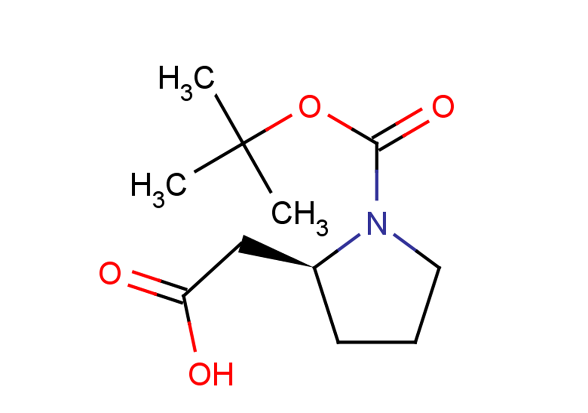 2-[(2S)-1-[(tert-butoxy)carbonyl]pyrrolidin-2-yl]acetic acid