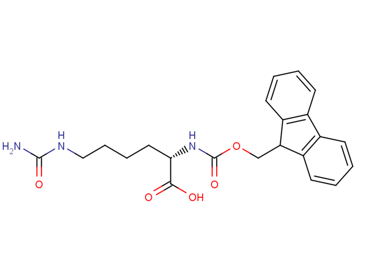 (2S)-6-(carbamoylamino)-2-{[(9H-fluoren-9-ylmethoxy)carbonyl]amino}hexanoic acid
