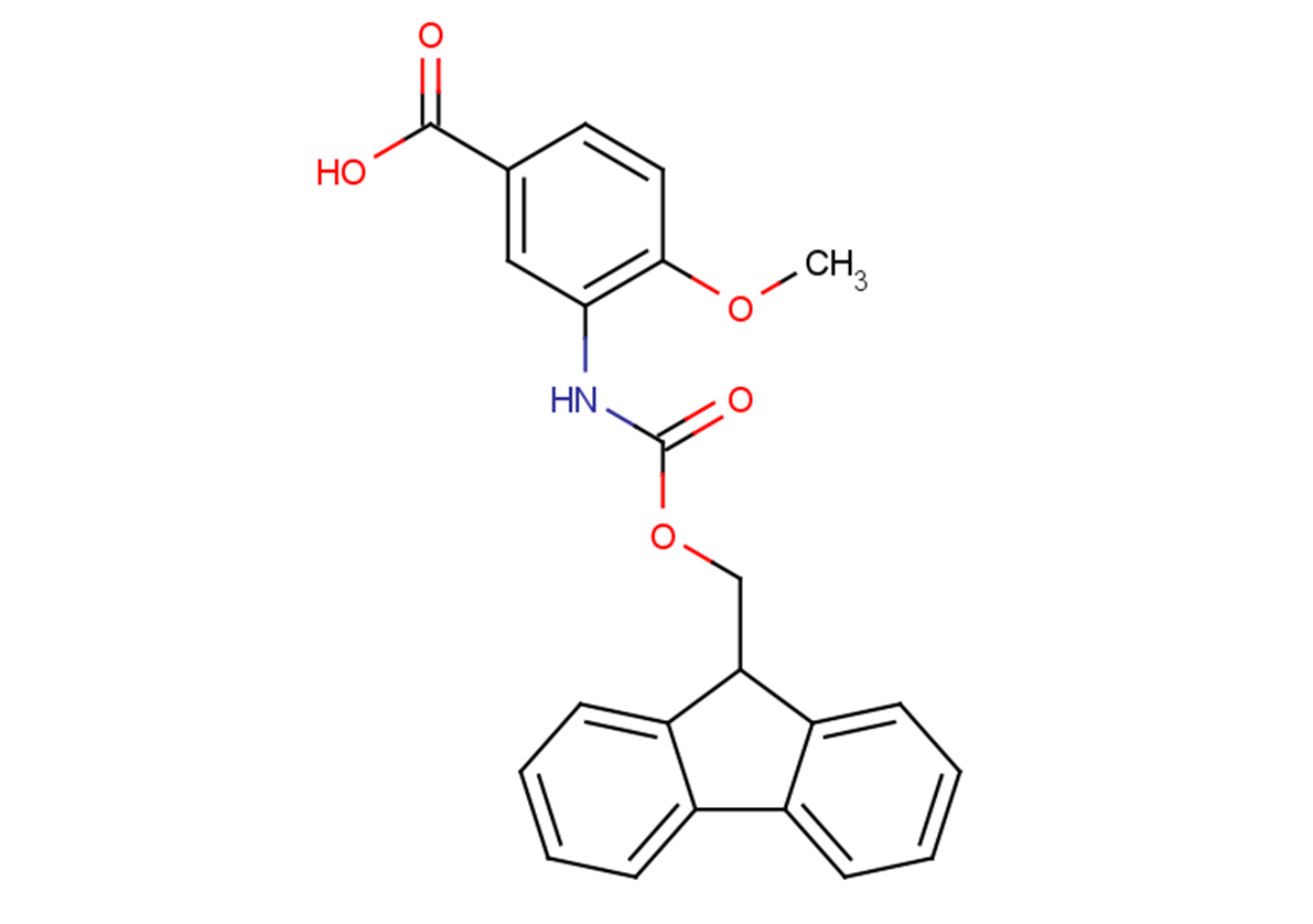 3-{[(9H-fluoren-9-ylmethoxy)carbonyl]amino}-4-methoxybenzoic acid