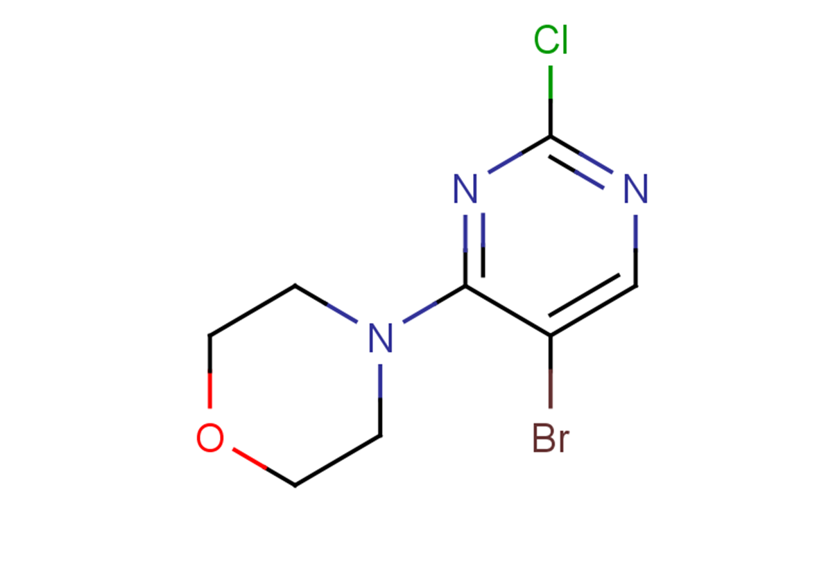 4-(5-bromo-2-chloropyrimidin-4-yl)morpholine
