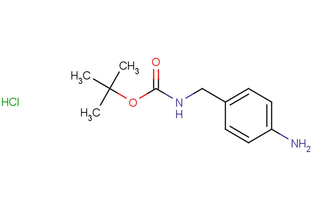 tert-butyl N-[(4-aminophenyl)methyl]carbamate hydrochloride