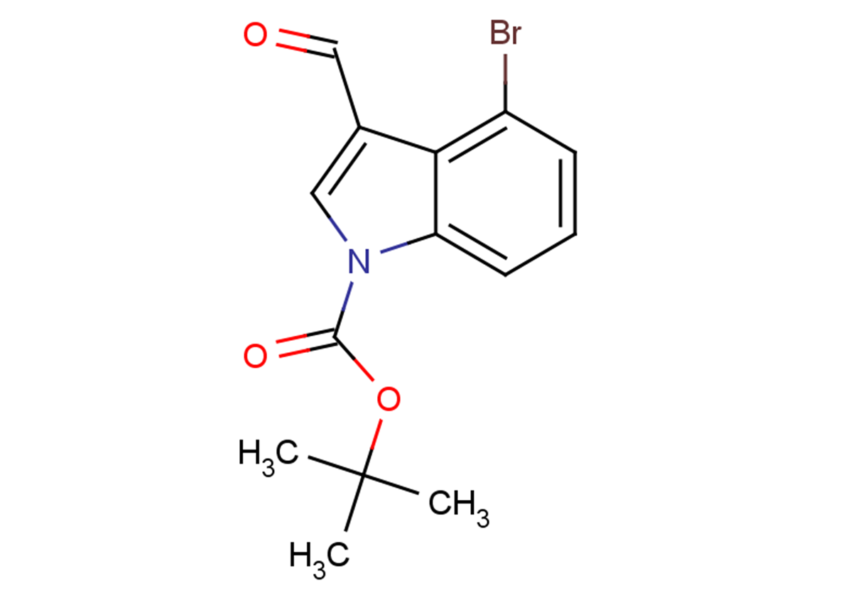 tert-butyl 4-bromo-3-formyl-1H-indole-1-carboxylate