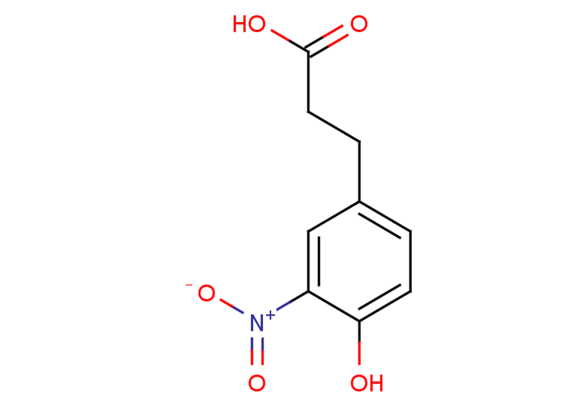 3-(4-hydroxy-3-nitrophenyl)propanoic acid