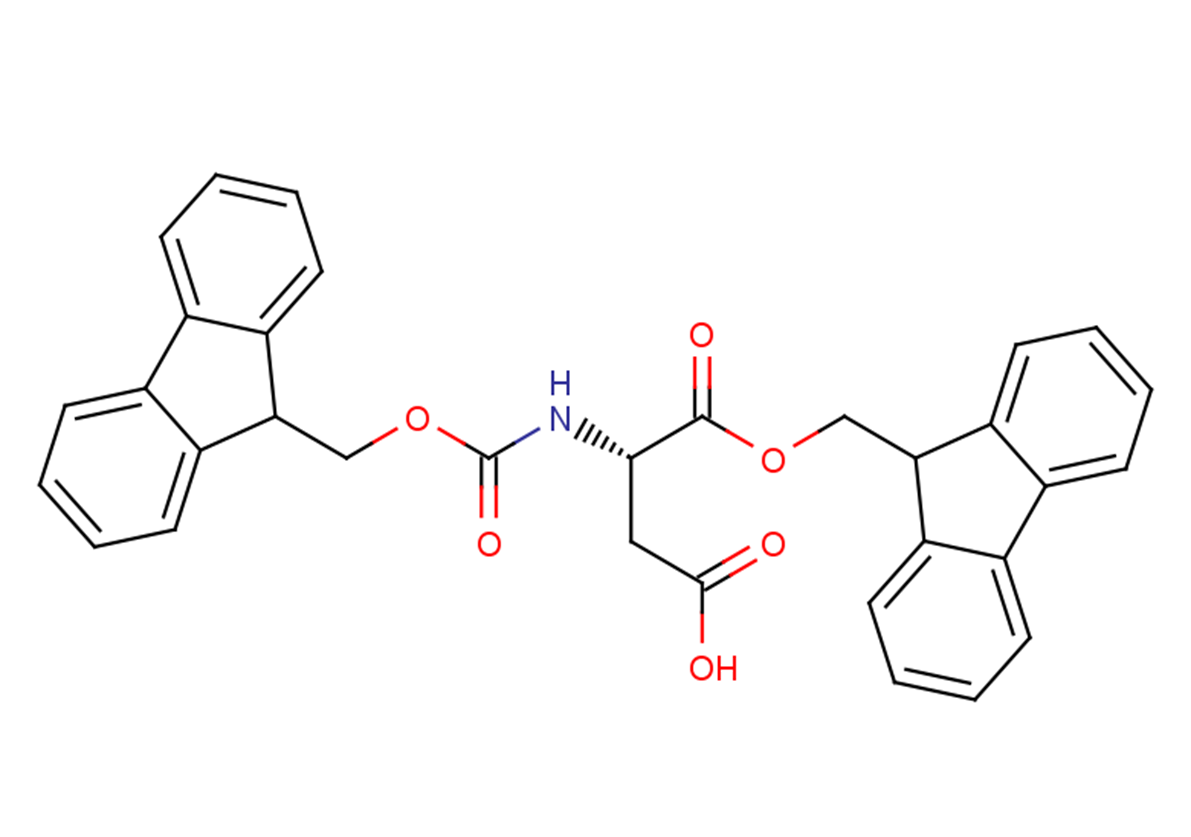 (3S)-4-(9H-fluoren-9-ylmethoxy)-3-{[(9H-fluoren-9-ylmethoxy)carbonyl]amino}-4-oxobutanoic acid