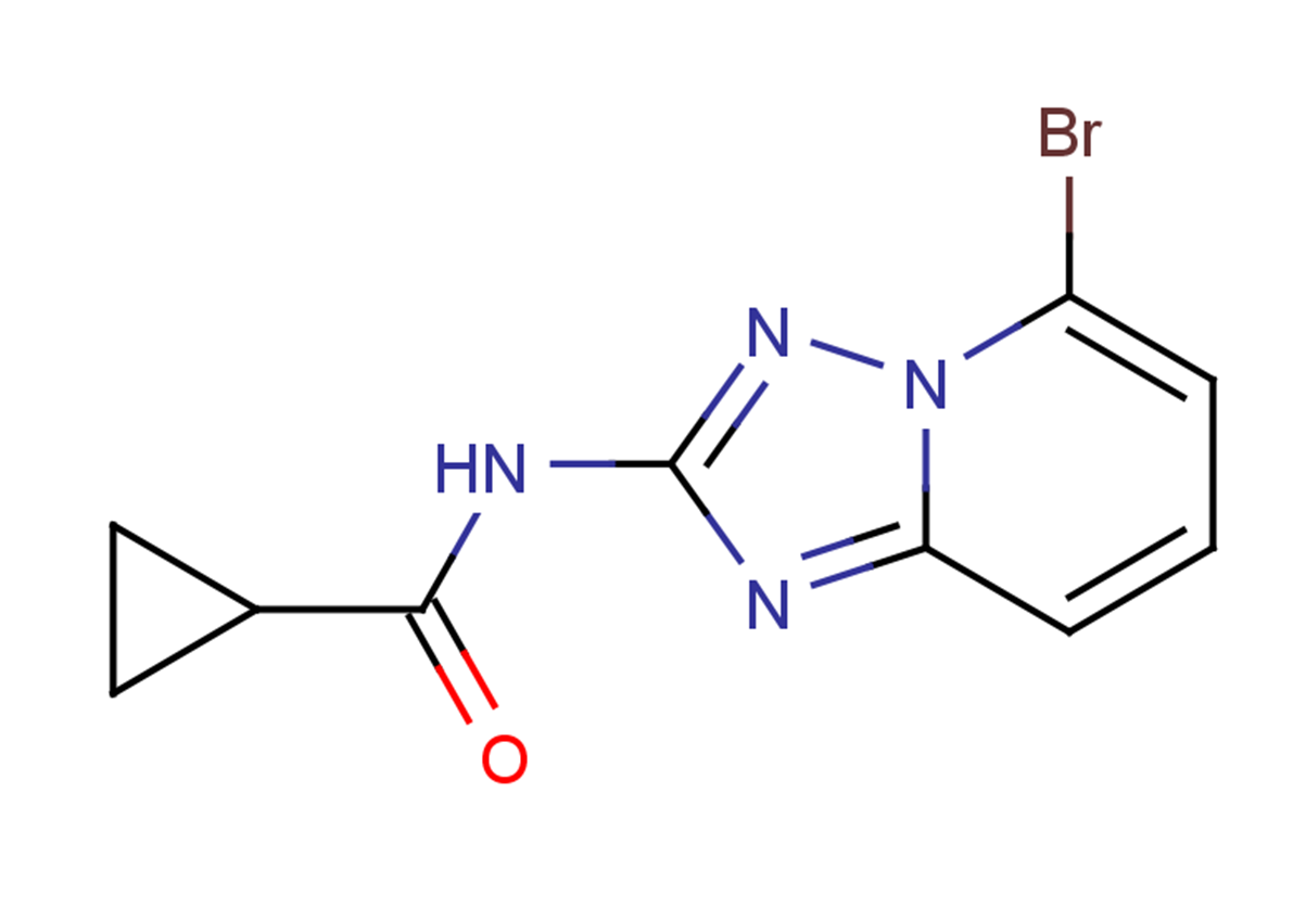 N-{5-bromo-[1,2,4]triazolo[1,5-a]pyridin-2-yl}cyclopropanecarboxamide