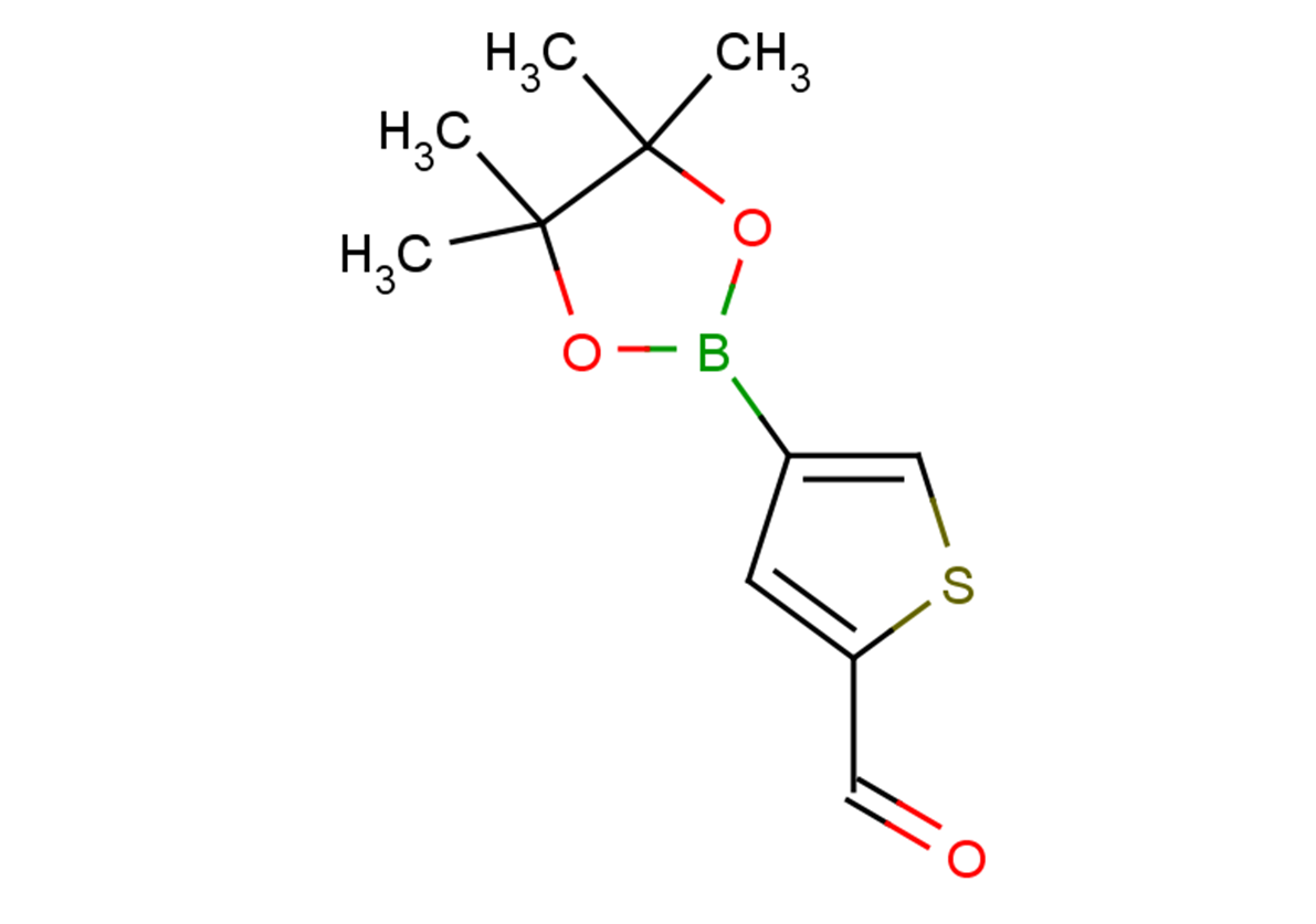 4-(4,4,5,5-tetramethyl-1,3,2-dioxaborolan-2-yl)thiophene-2-carbaldehyde
