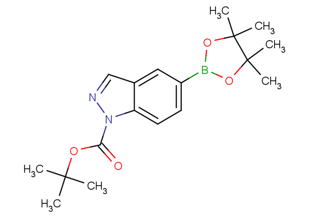 tert-butyl 5-(4,4,5,5-tetramethyl-1,3,2-dioxaborolan-2-yl)-1H-indazole-1-carboxylate