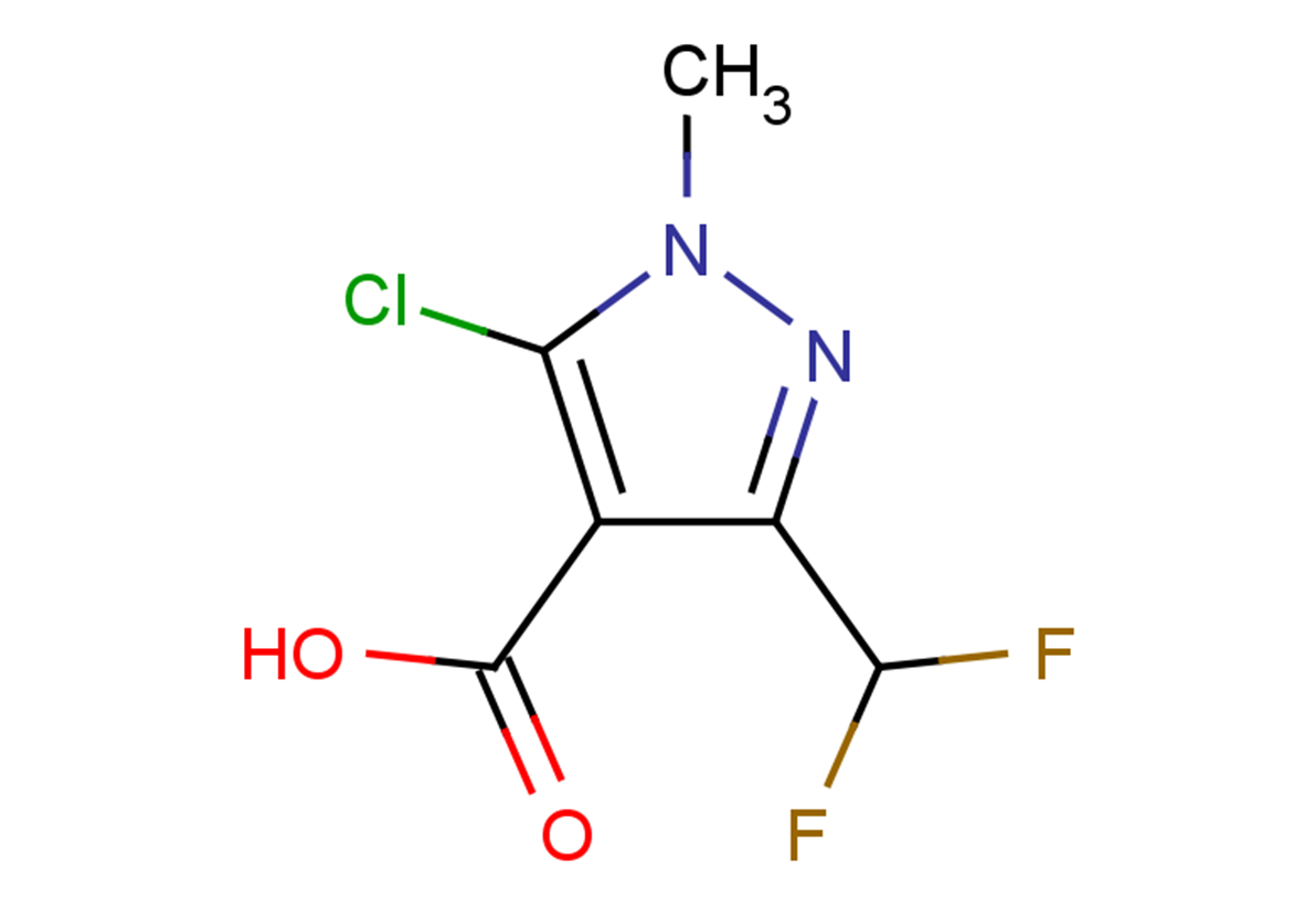 5-chloro-3-(difluoromethyl)-1-methyl-1H-pyrazole-4-carboxylic acid