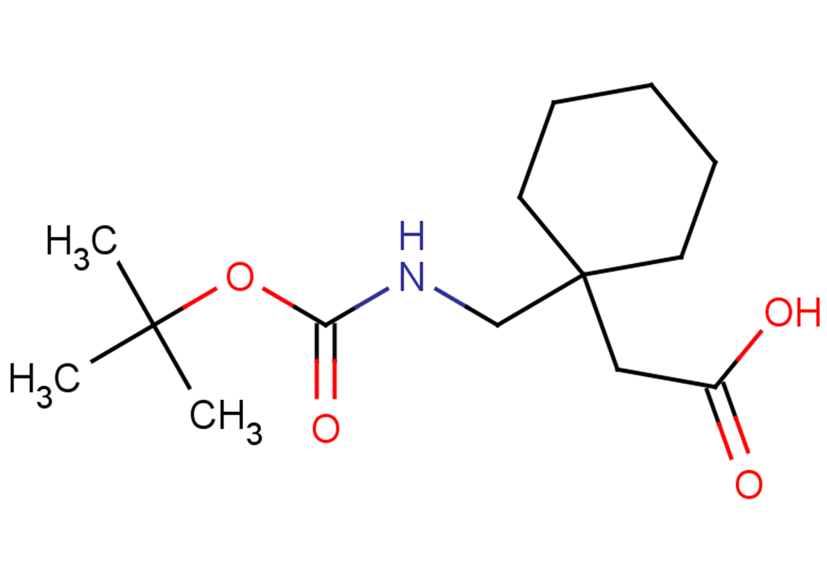 2-[1-({[(tert-butoxy)carbonyl]amino}methyl)cyclohexyl]acetic acid