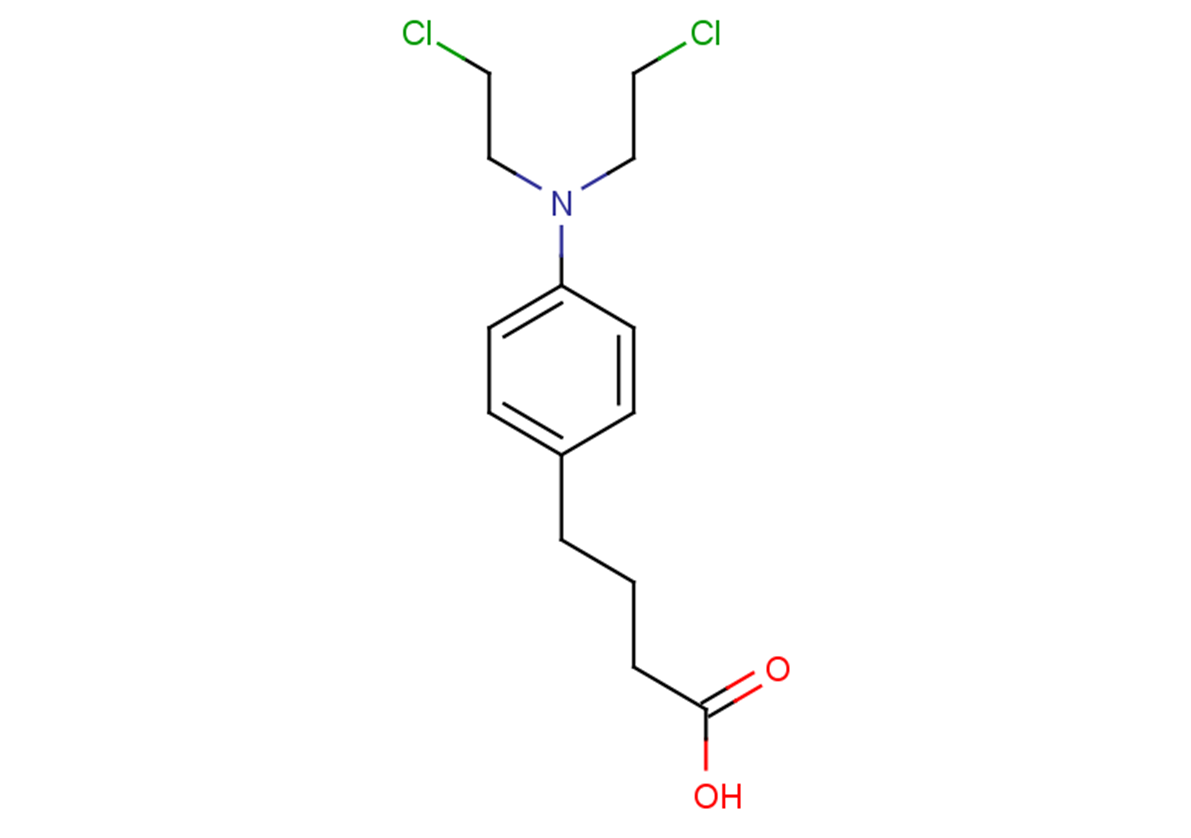 4-{4-[bis(2-chloroethyl)amino]phenyl}butanoic acid