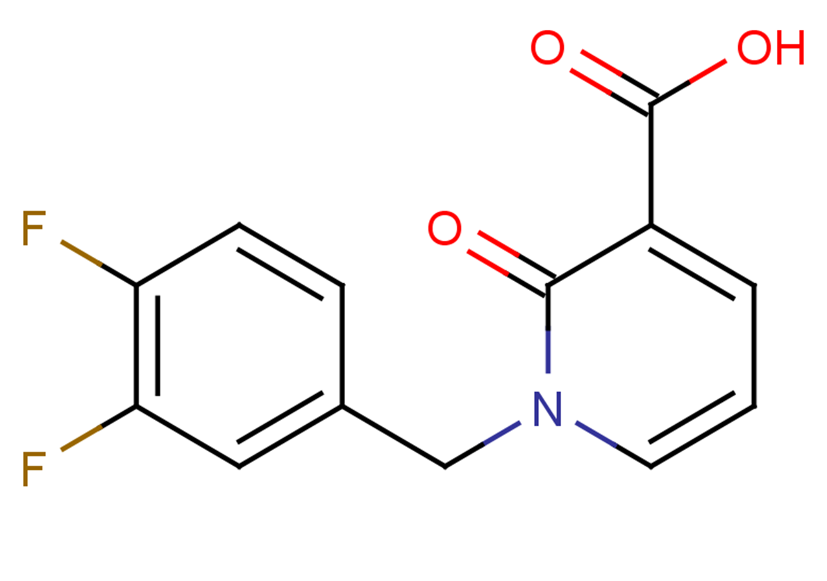 1-[(3,4-difluorophenyl)methyl]-2-oxo-1,2-dihydropyridine-3-carboxylic acid
