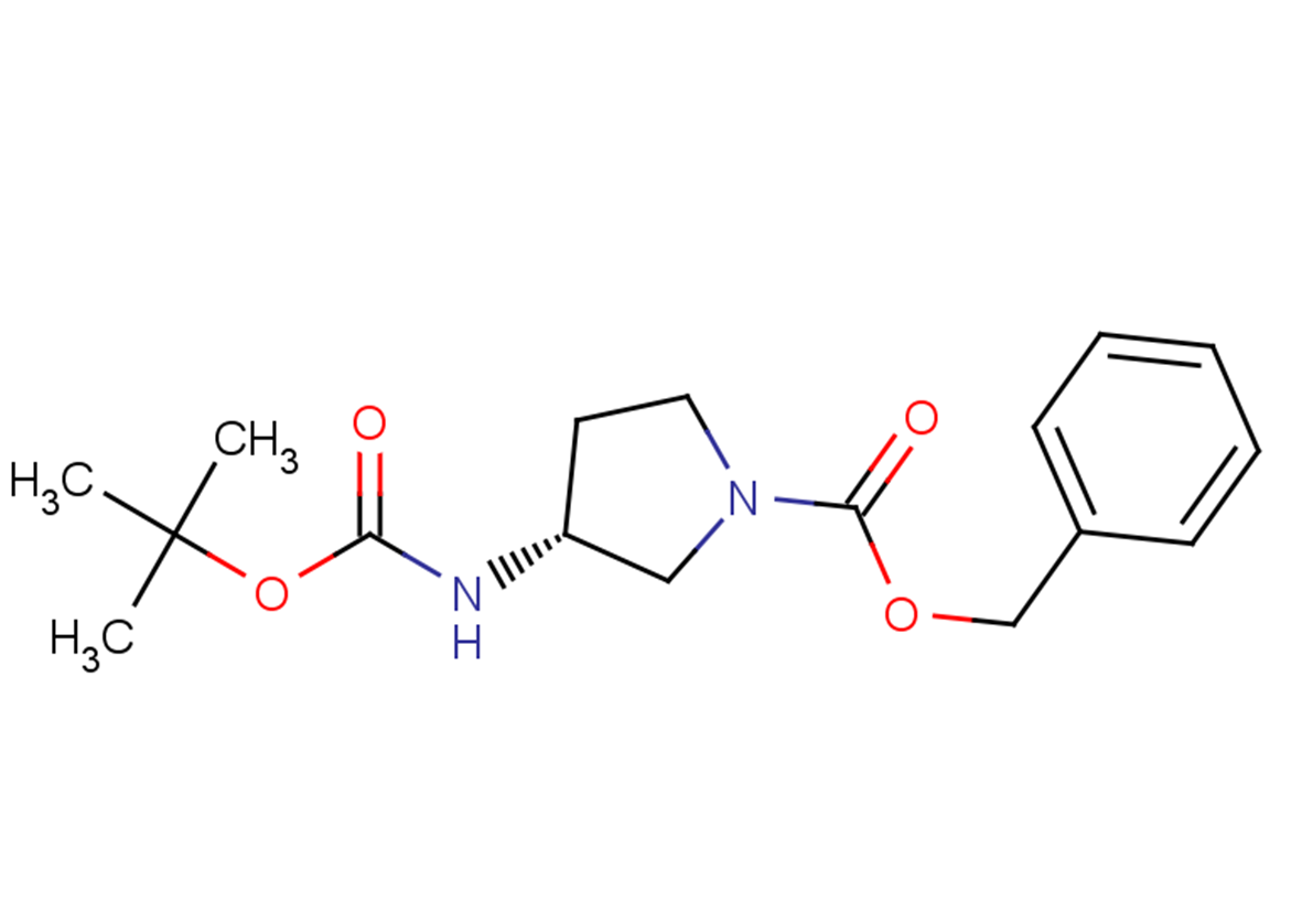 benzyl (3R)-3-{[(tert-butoxy)carbonyl]amino}pyrrolidine-1-carboxylate