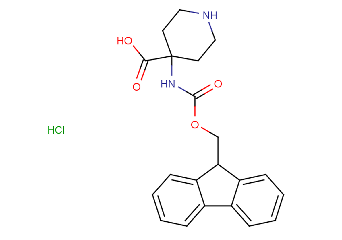4-{[(9H-fluoren-9-ylmethoxy)carbonyl]amino}piperidine-4-carboxylic acid hydrochloride