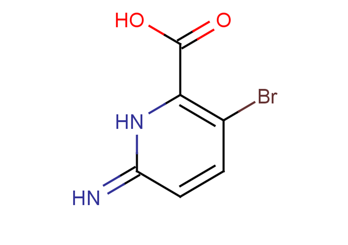 3-bromo-6-imino-1,6-dihydropyridine-2-carboxylic acid