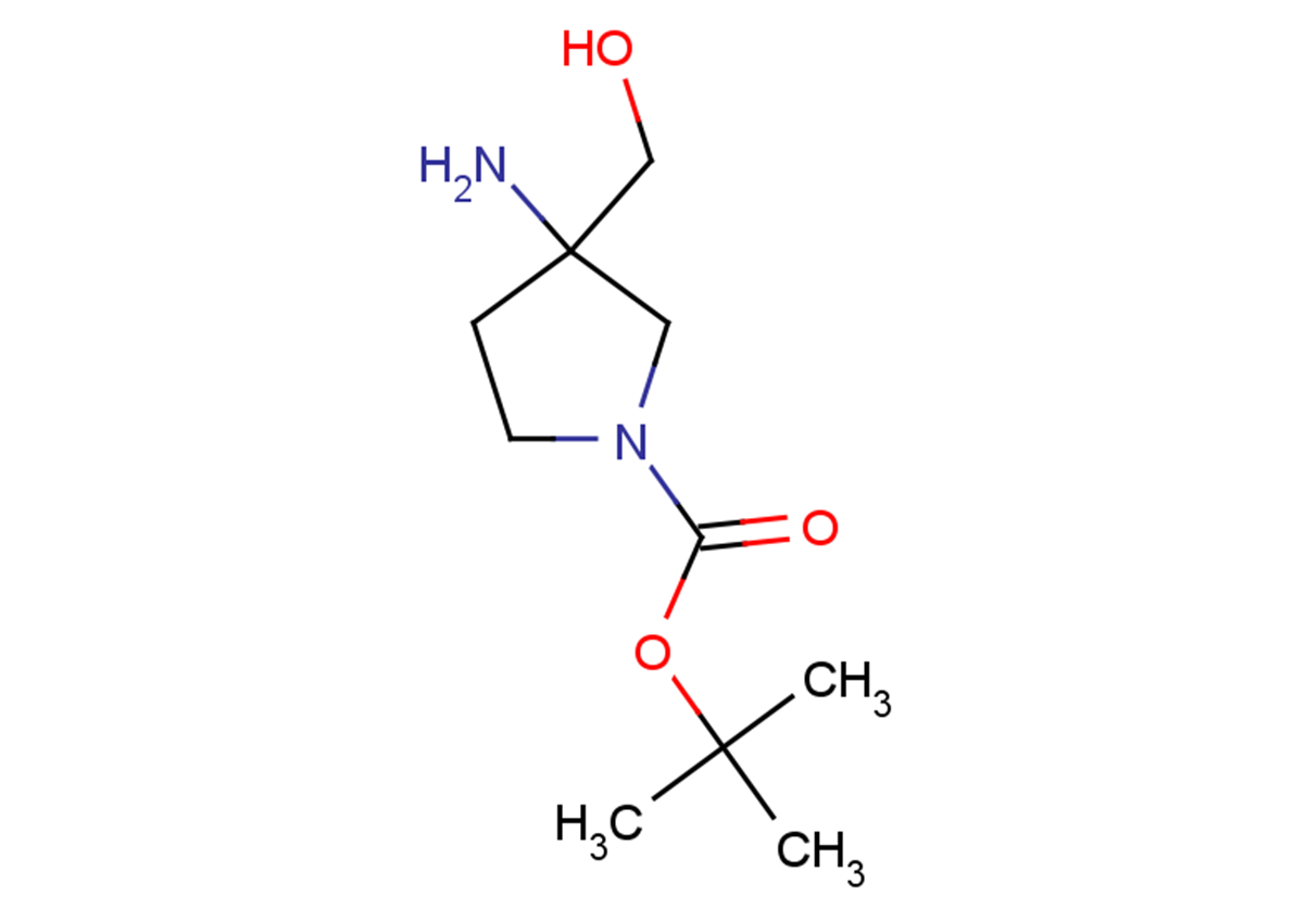 tert-butyl 3-amino-3-(hydroxymethyl)pyrrolidine-1-carboxylate