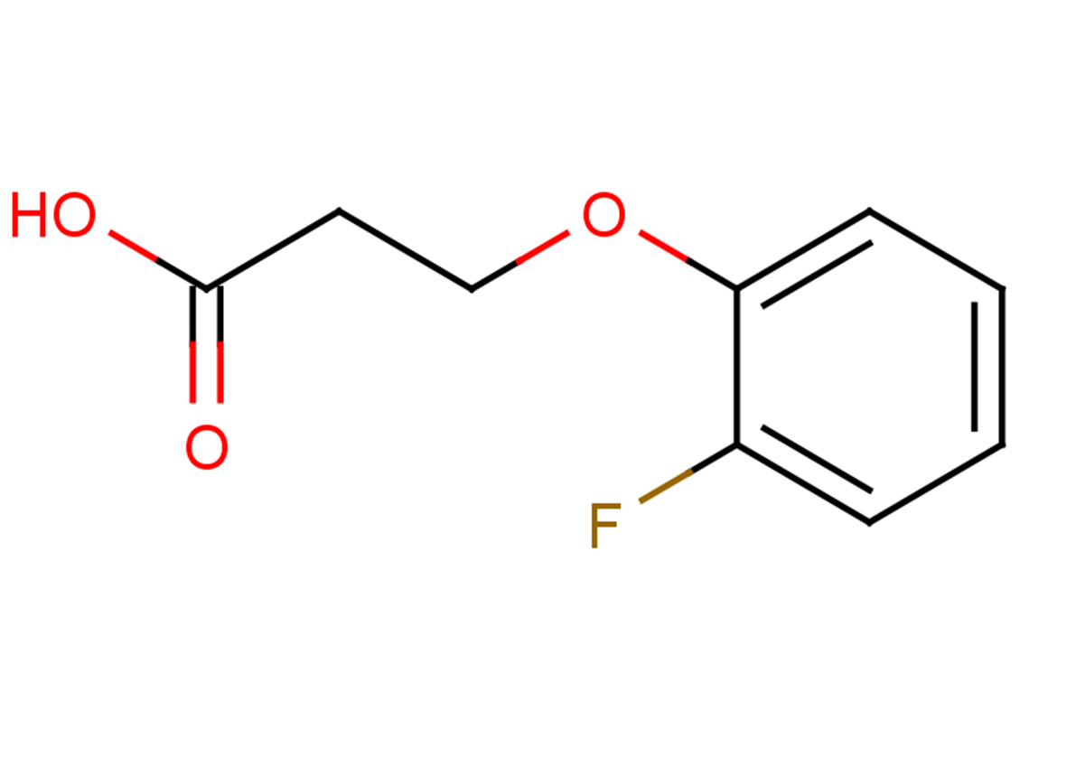 3-(2-fluorophenoxy)propanoic acid