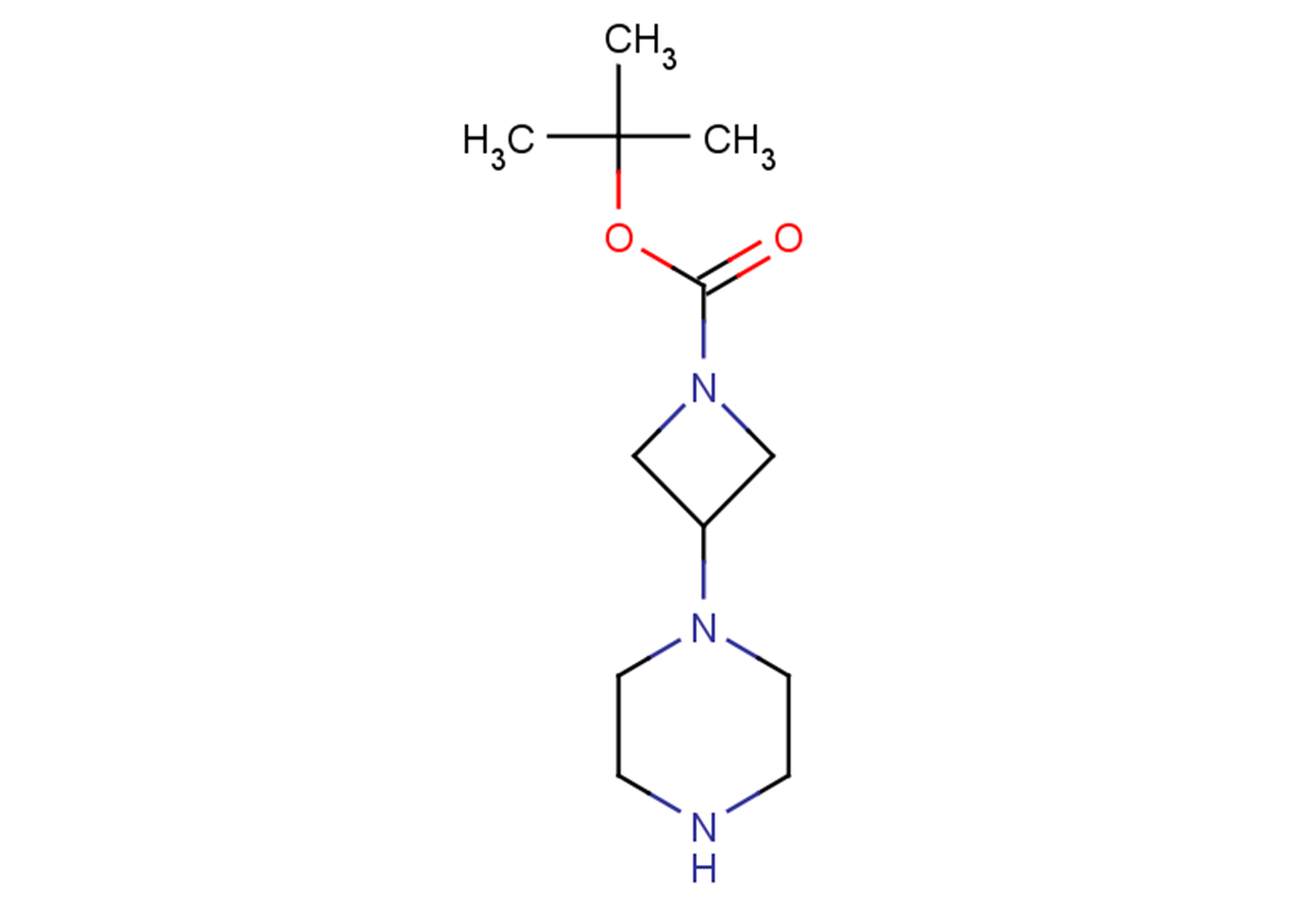 tert-butyl 3-(piperazin-1-yl)azetidine-1-carboxylate