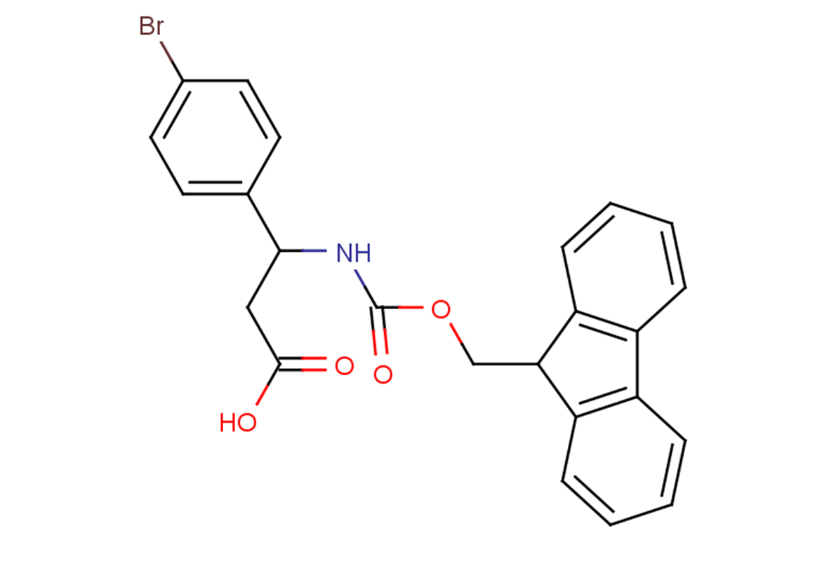 3-(4-bromophenyl)-3-{[(9H-fluoren-9-ylmethoxy)carbonyl]amino}propanoic acid
