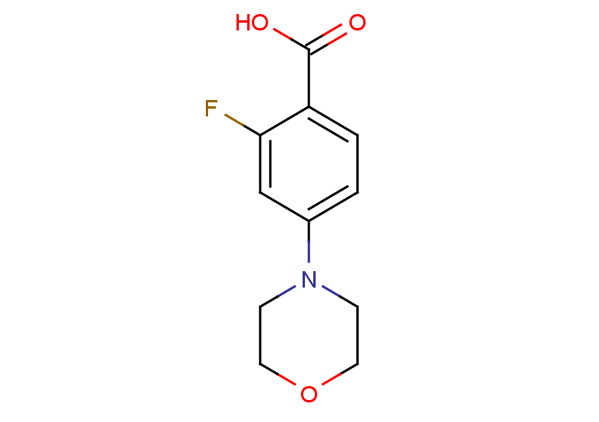 2-fluoro-4-(morpholin-4-yl)benzoic acid
