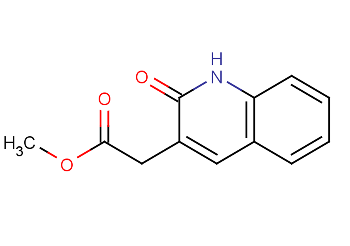 methyl 2-(2-oxo-1,2-dihydroquinolin-3-yl)acetate