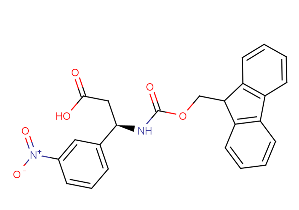 (3R)-3-{[(9H-fluoren-9-ylmethoxy)carbonyl]amino}-3-(3-nitrophenyl)propanoic acid