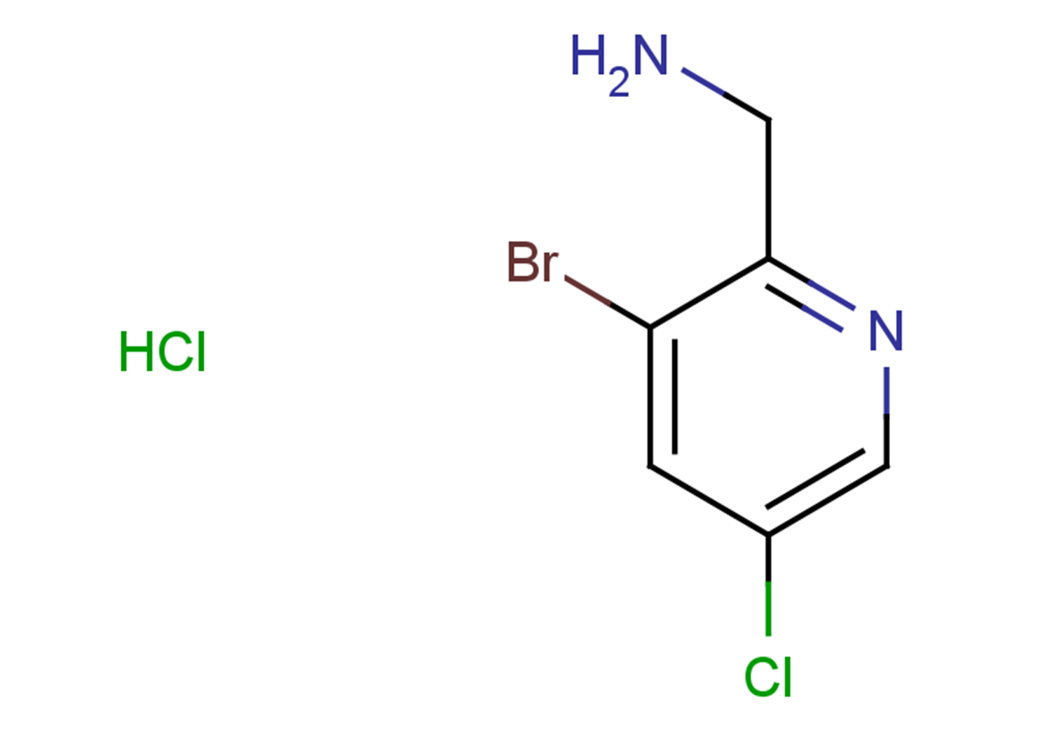 (3-bromo-5-chloropyridin-2-yl)methanamine hydrochloride