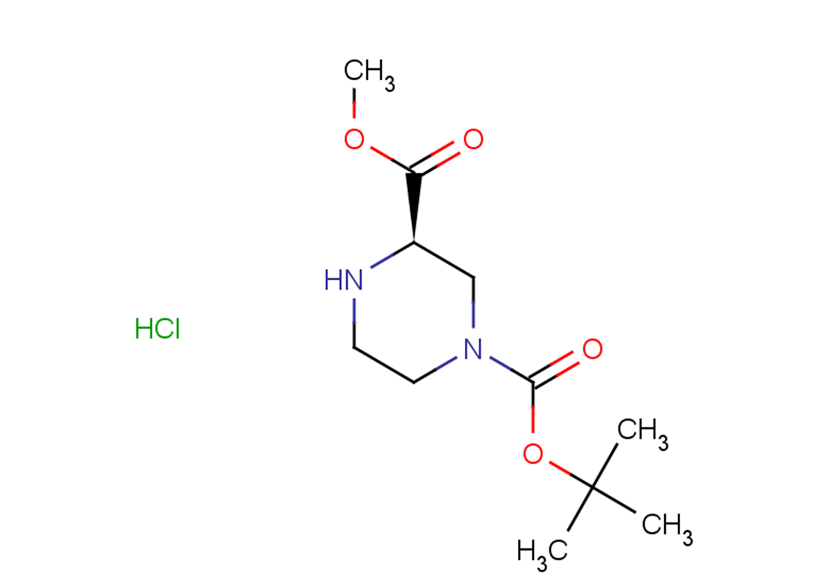 1-tert-butyl 3-methyl (3R)-piperazine-1,3-dicarboxylate hydrochloride