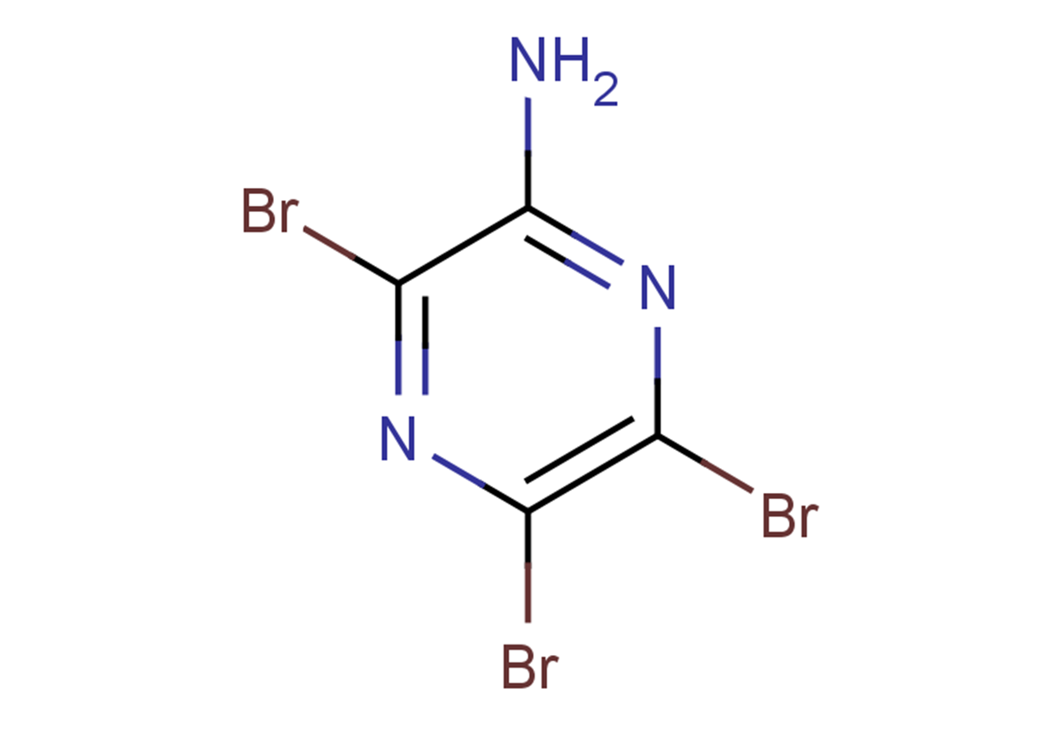3,5,6-tribromopyrazin-2-amine