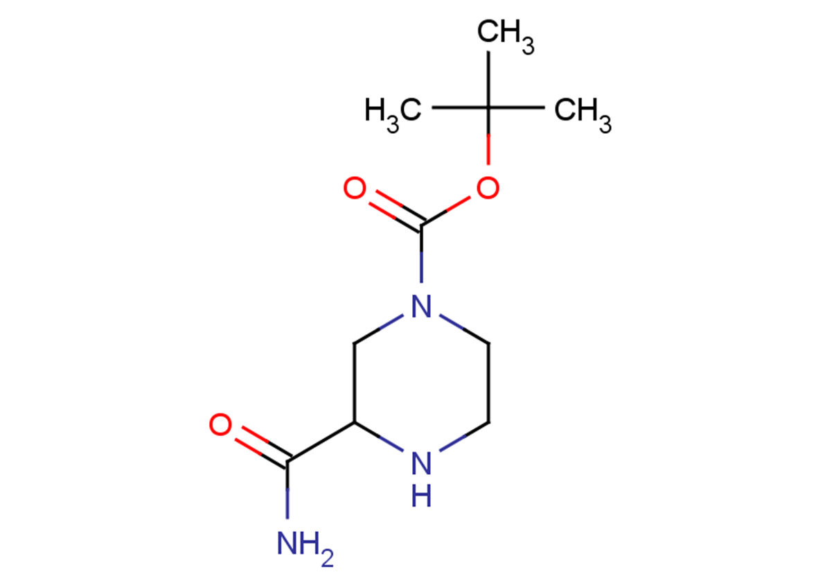 tert-butyl 3-carbamoylpiperazine-1-carboxylate